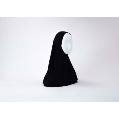 Hijab lycra  1 piece noir